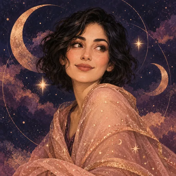 Illustrated portrait of Mira Solis